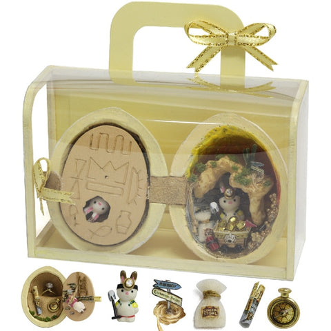 CUTEBEE muñeca casa miniatura DIY muñecas con muebles de casa de madera de juguetes para los niños de vacaciones Z009