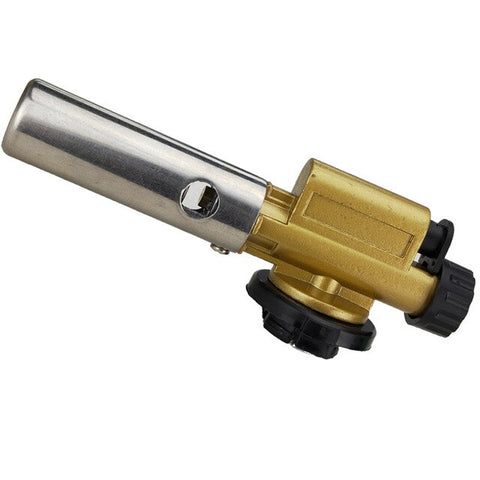Electronic Ignition Copper Welding Torches Burner Gun for Outdoor Camping Picnic BBQ Welding Equipment Flame Butan Gas Torch